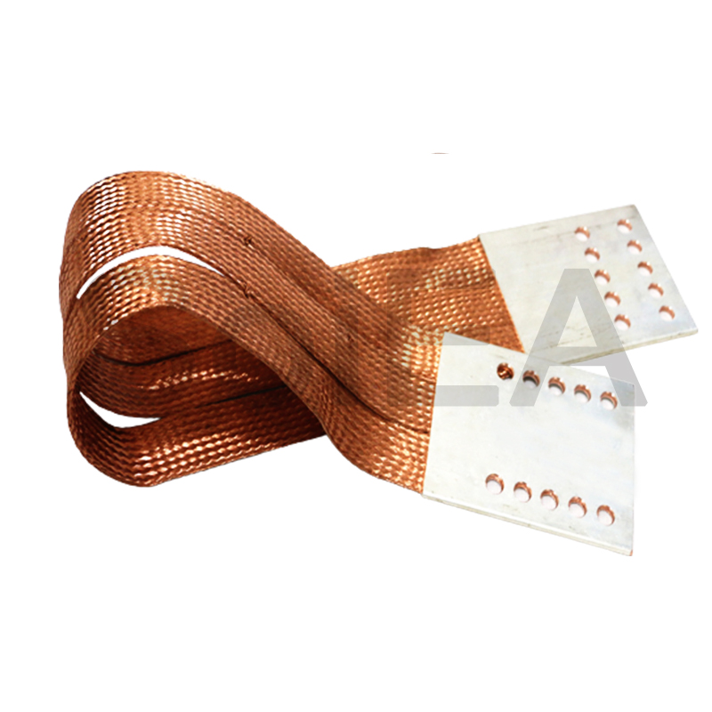 Braided Copper connector with Ferrules